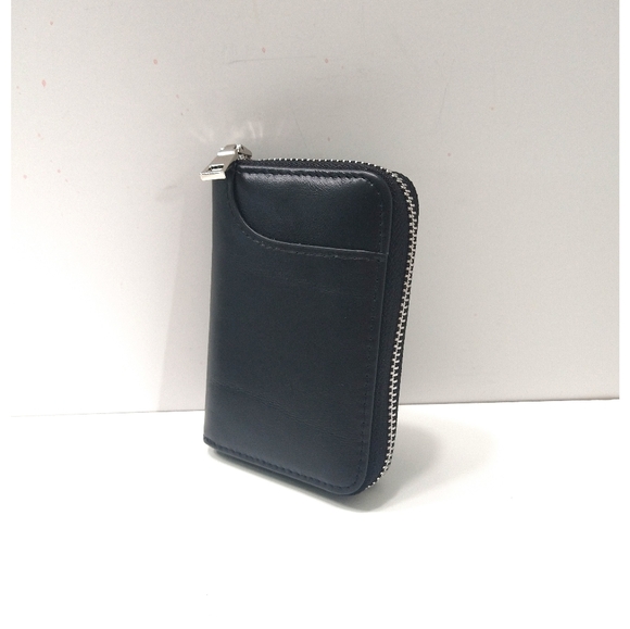 'IBFUN' Black Zippered Card Wallet *NIB* - Picture 2 of 5